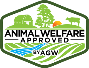 A Greener World Animal Welfare Approved logo